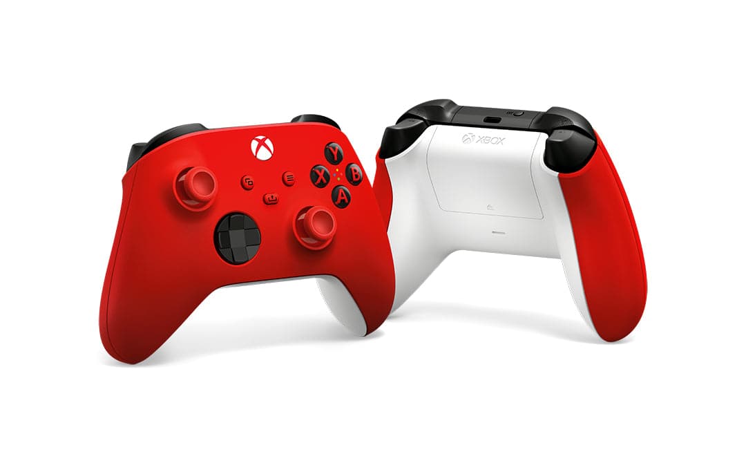 Microsoft Xbox Controller Rød Hvid Microsoft