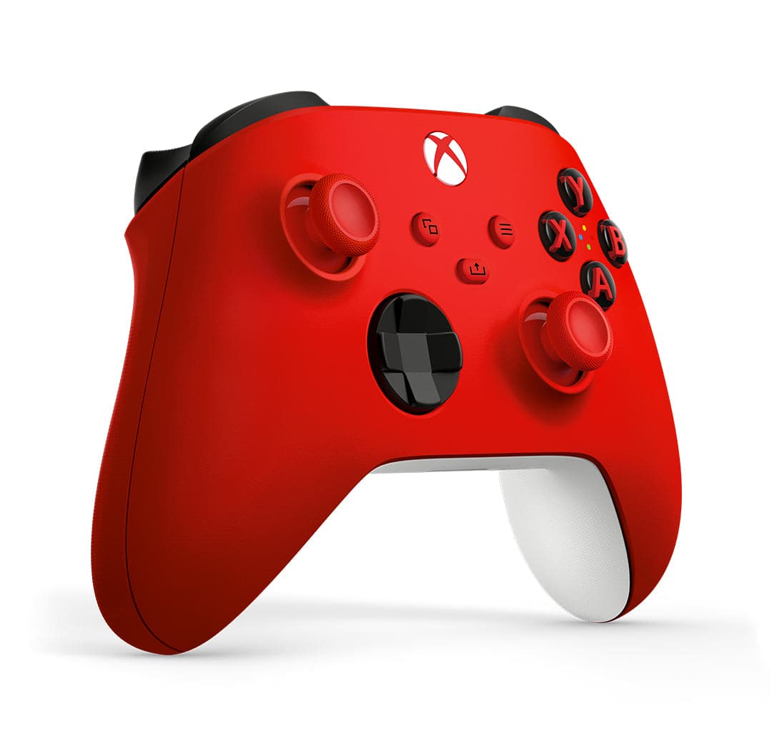 Microsoft Xbox Controller Rød Hvid Microsoft