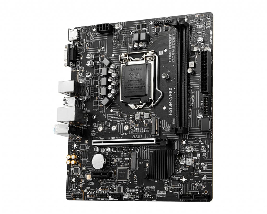 MSI H510M-A PRO Micro-ATX LGA1200 Intel H510 MSI