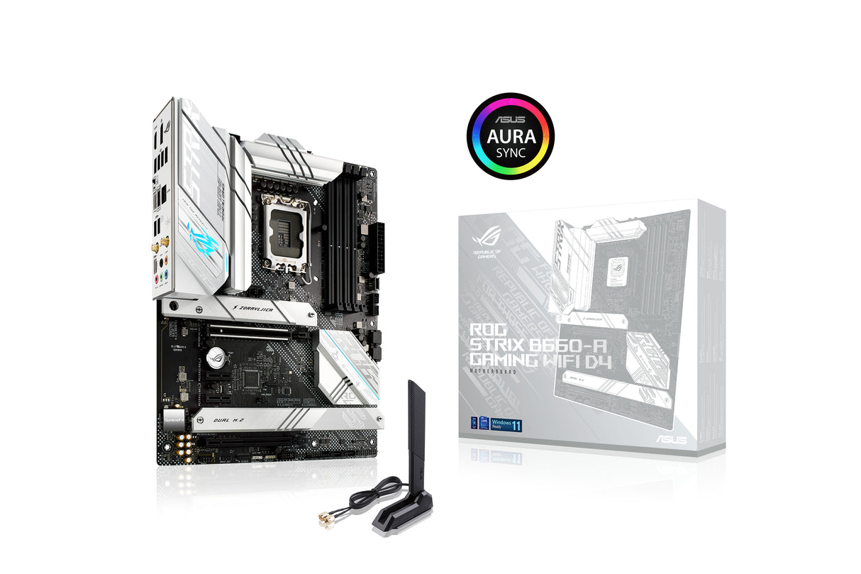 ASUS ROG STRIX B660-A GAMING WIFI D4 (ATX, B660, LGA 1700, DDR4) - Bundkort