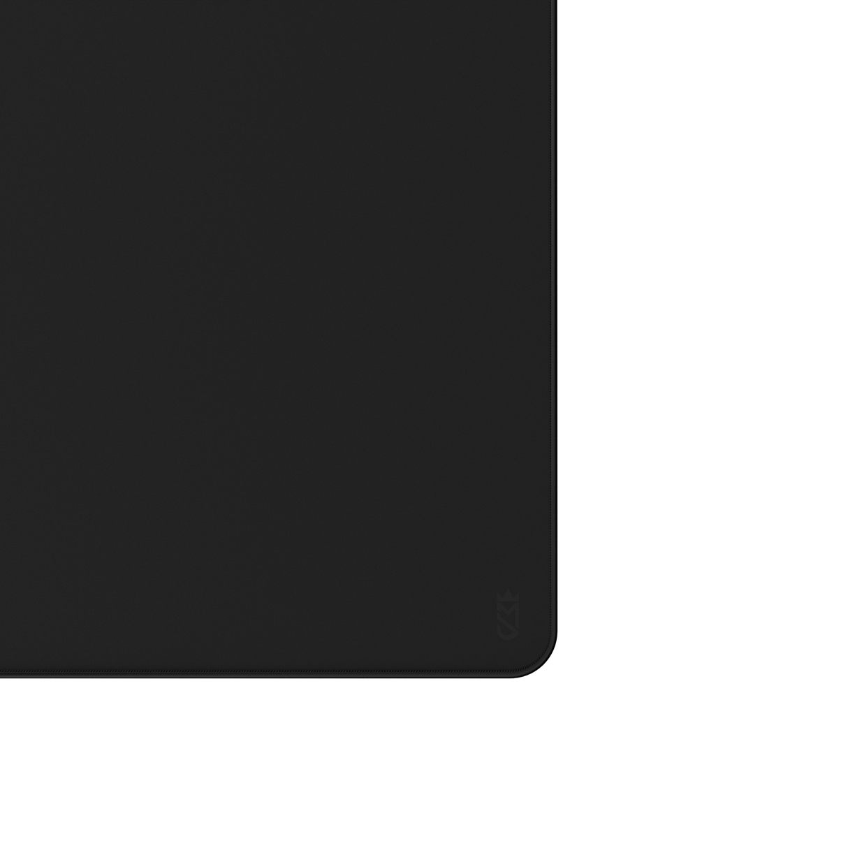 Mighty Setup - Pure Black Musemåtte 90*40 cm