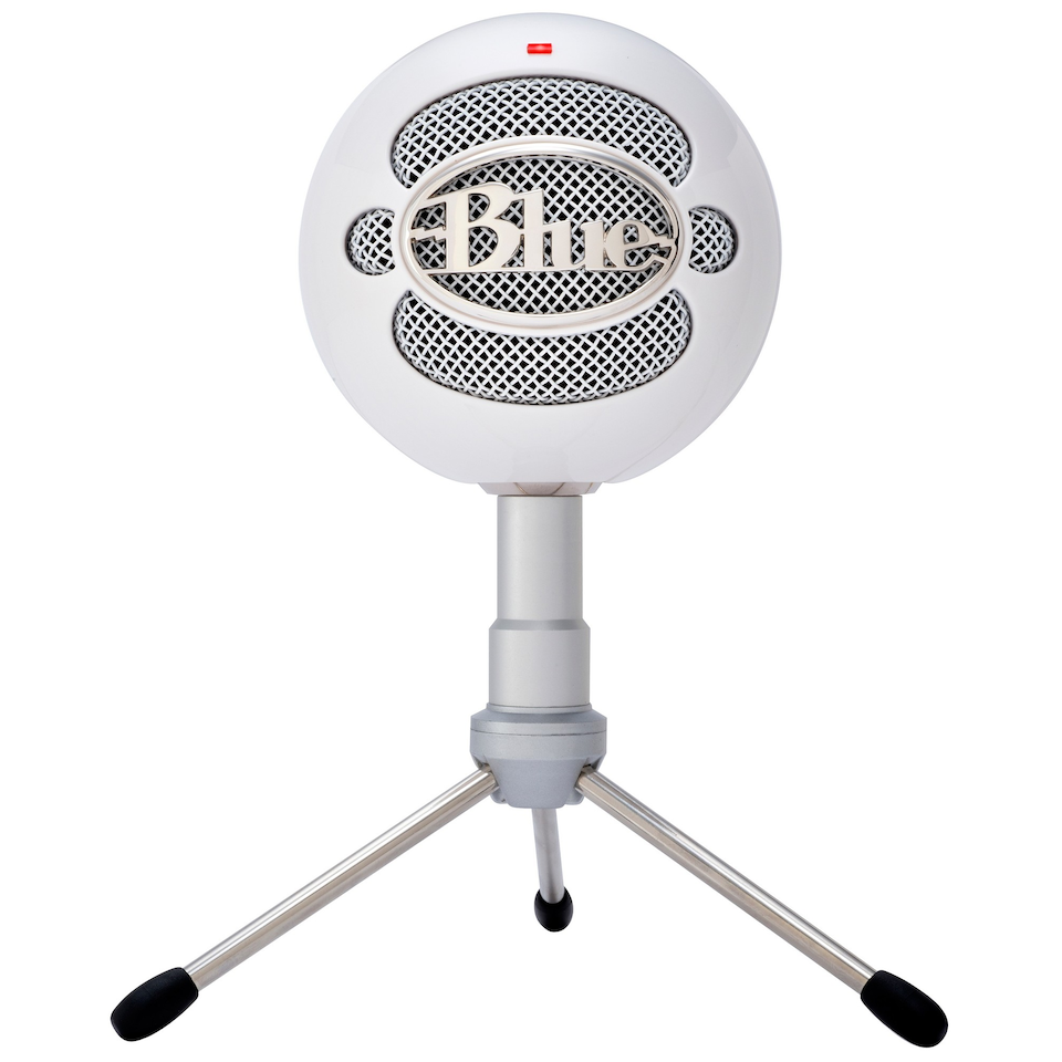 Blue - Microphone Snowball ICE White –