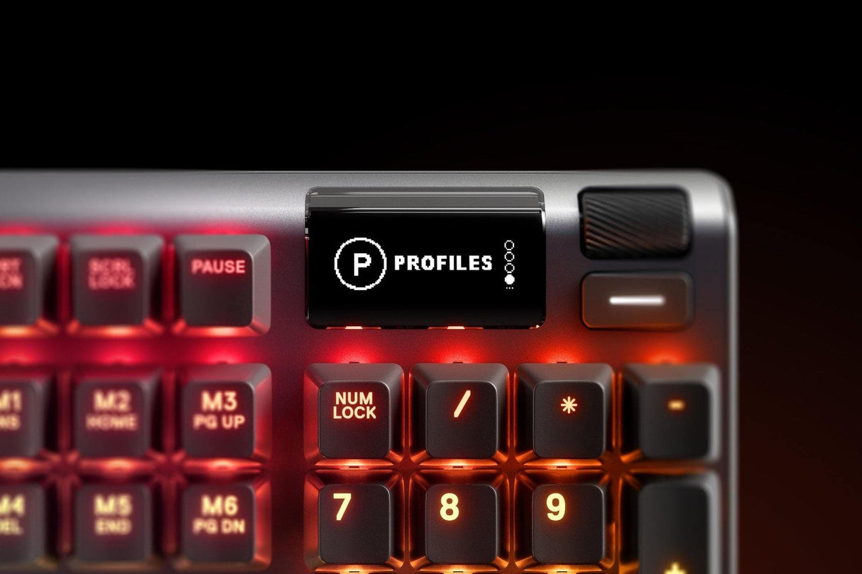 SteelSeries - Apex 7 Red Switch Gaming tastatur- Red Switch - Nordic Layout Steelseries