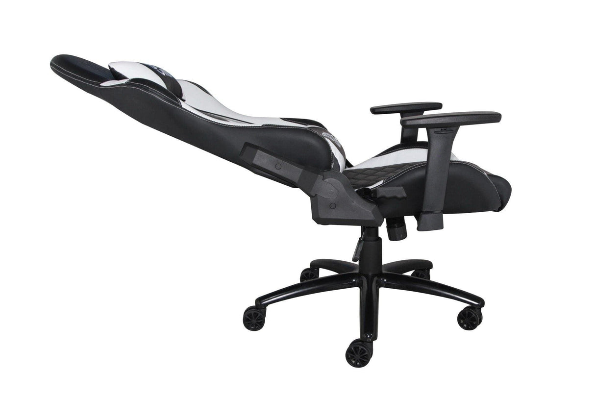 DON ONE -GC300 Gaming stol - Sort/Hvid PS5 Farver - PU Læder - Op til 120 KG DON ONE