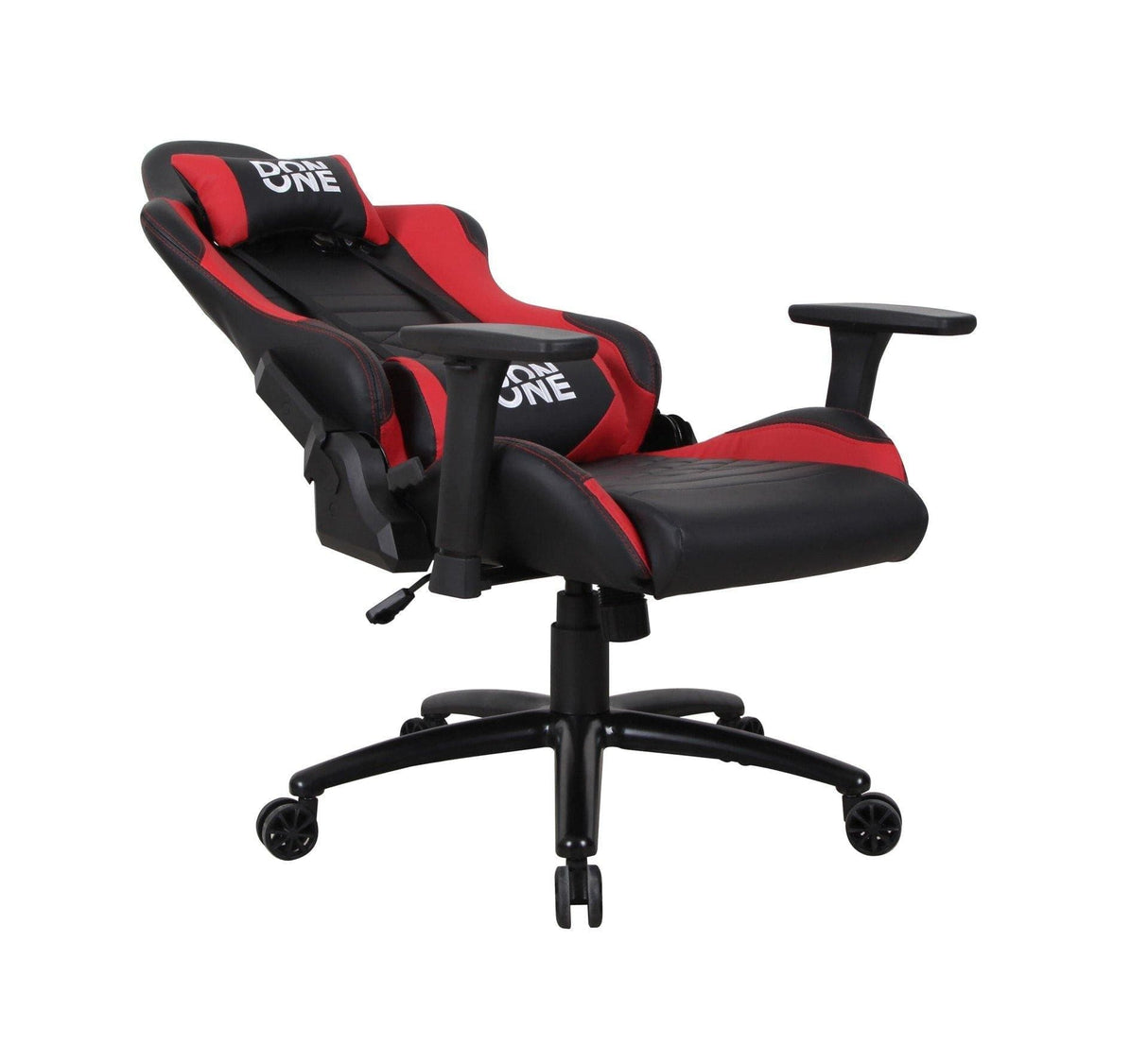 DON ONE -GC300 GAMING STOL Sort/Rød - PU Læder - Op til 120 KG DON ONE