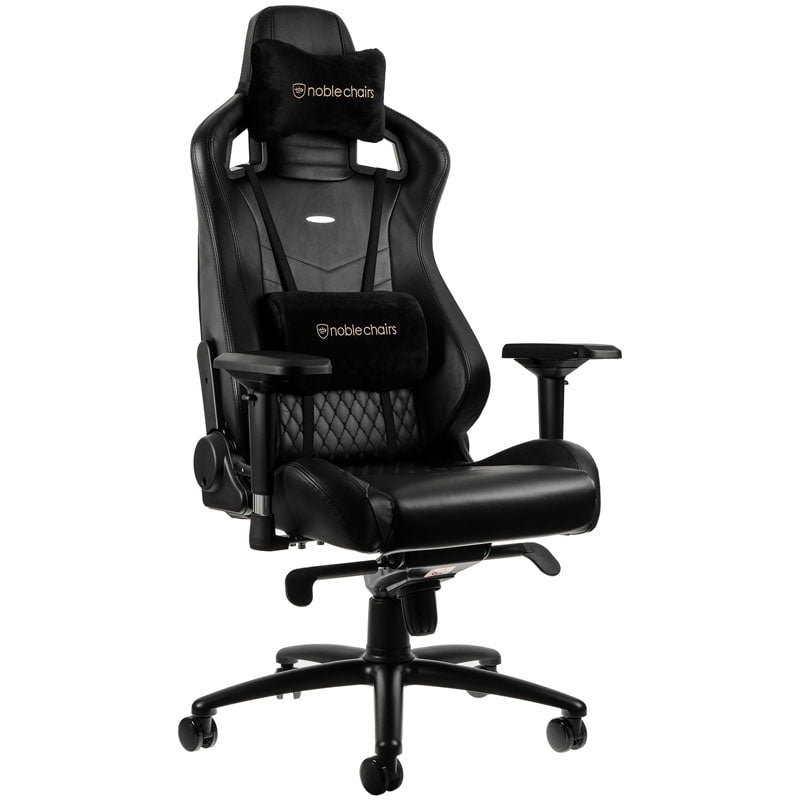 noblechairs EPIC Real Leather Black/Black noblechairs
