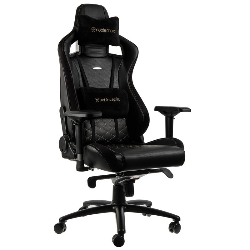 noblechairs EPIC Sort/Guld noblechairs