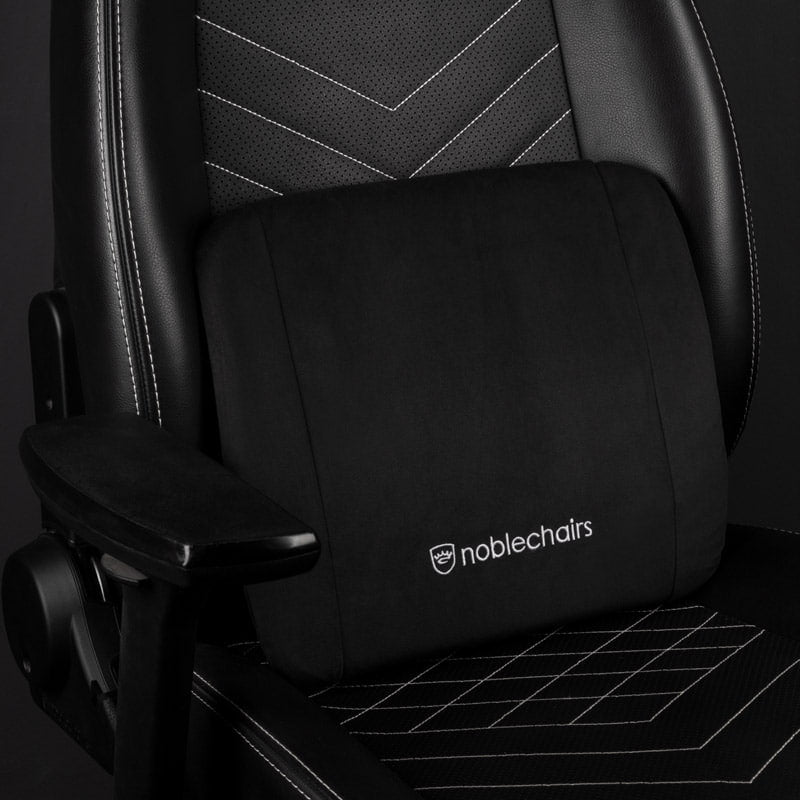 noblechairs Memory Foam Pillow Set Black noblechairs