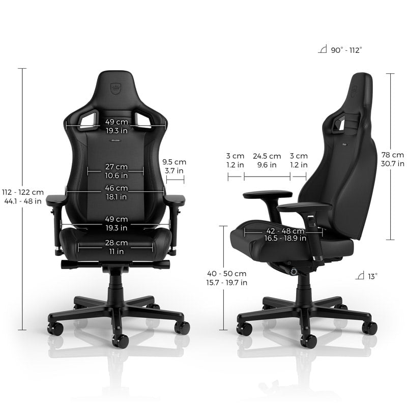 noblechairs EPIC Compact Black/Carbon noblechairs