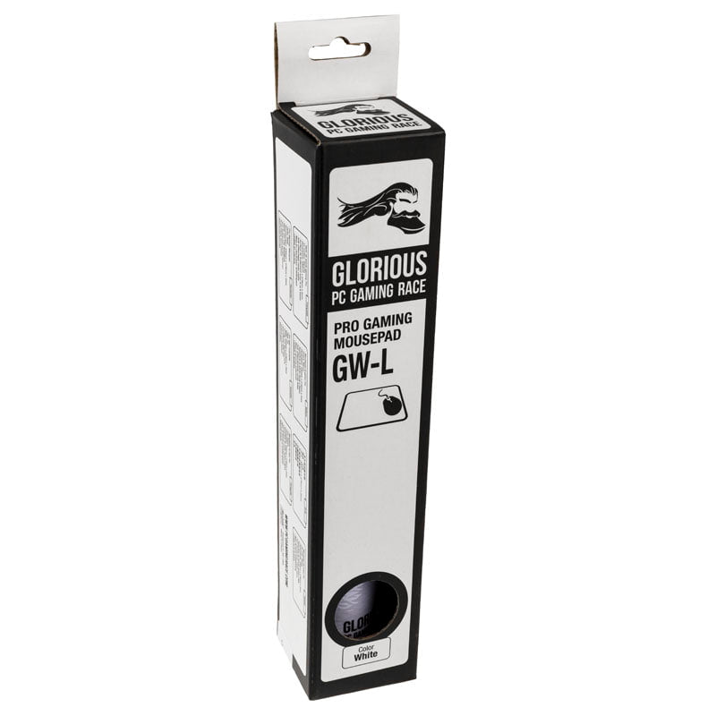 Glorious - Mousepad - L, White Glorious
