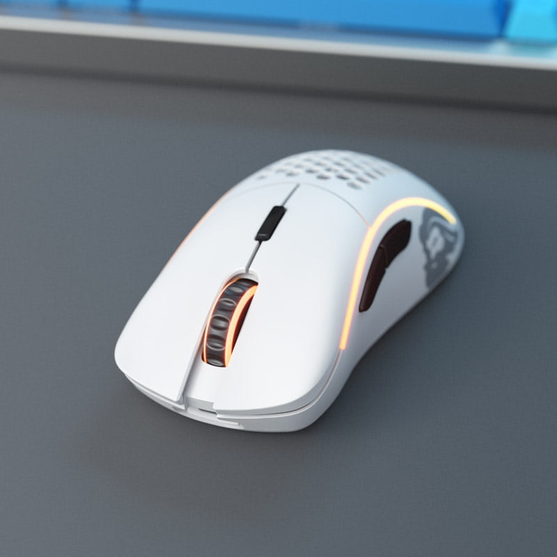 Glorious Model D Wireless Gaming-mouse - Hvid Glorious