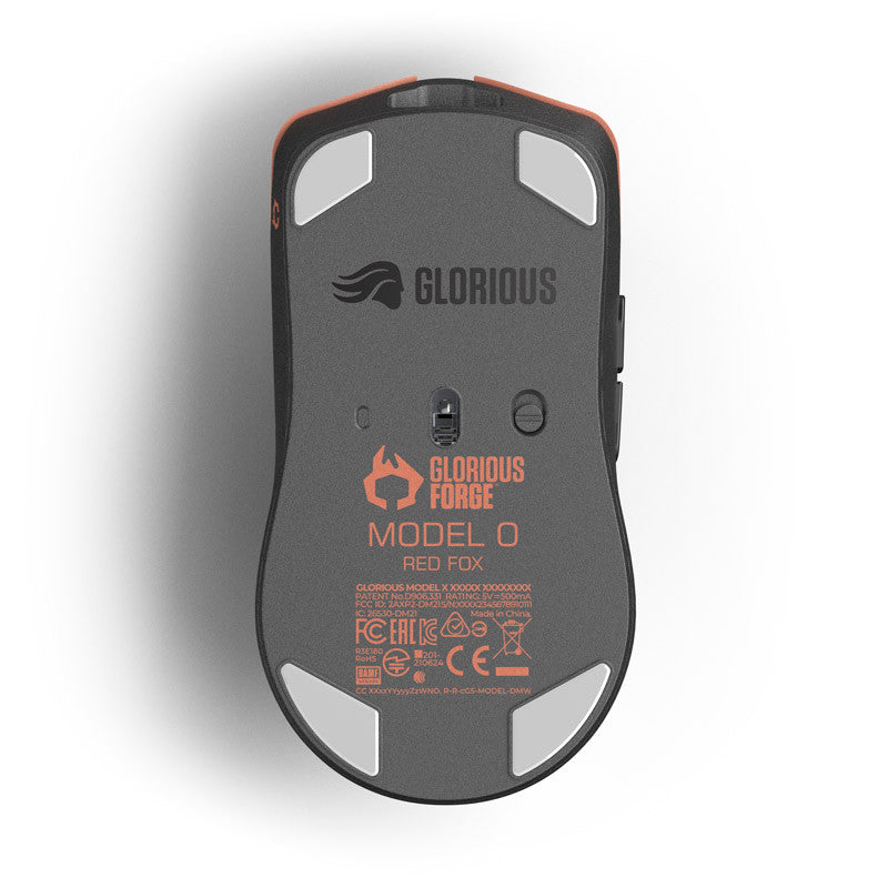 Glorious Model O PRO - Wireless - Red Fox - Forge Glorious