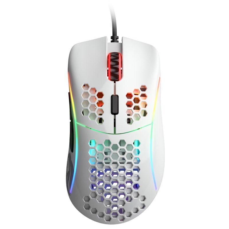 Glorious Model D Gaming-mouse - glossy-White Glorious