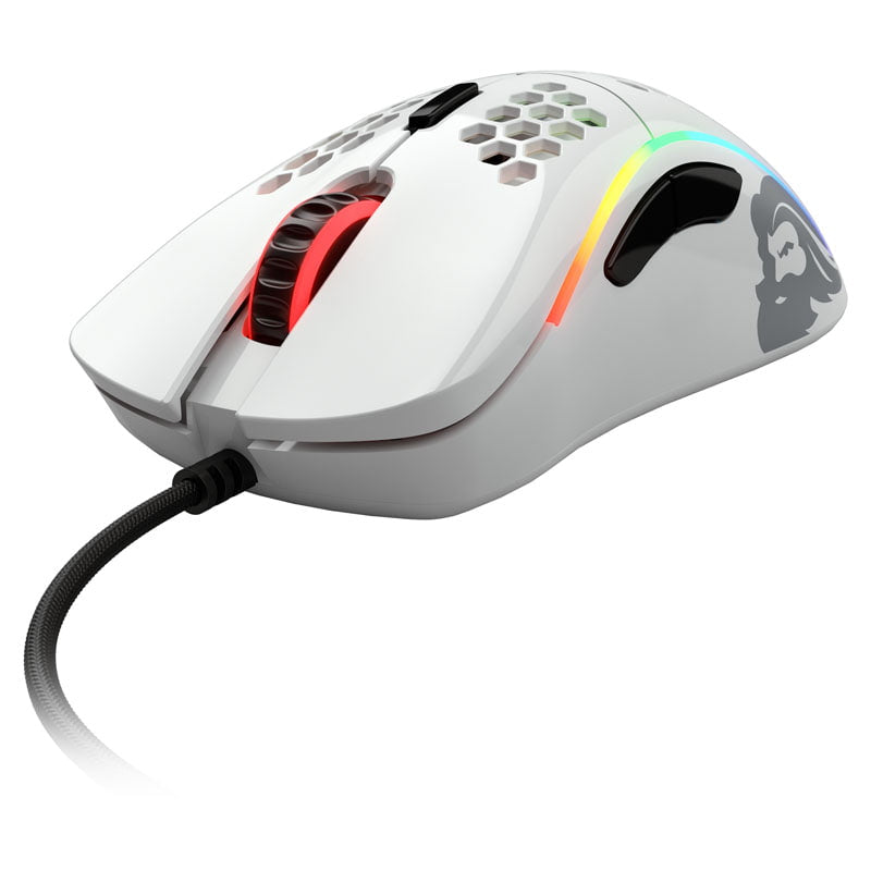 Glorious Model D Gaming-mouse - glossy-White Glorious