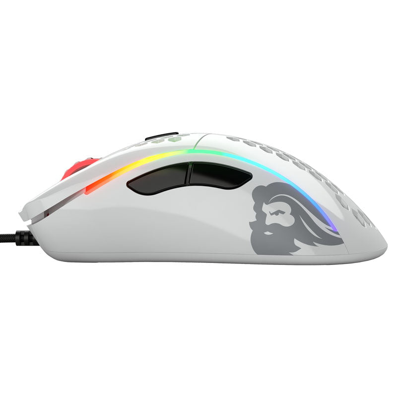 Glorious Model D Gaming-mouse - glossy-White Glorious