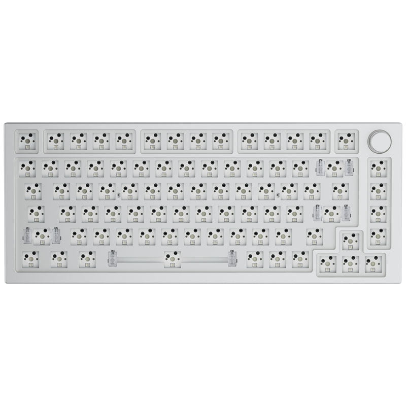 Glorious GMMK Pro 75% Barebone ANSI White Ice Glorious