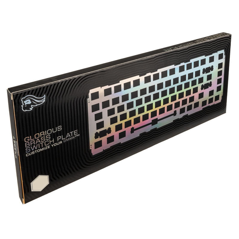Glorious GMMK Pro 75% - Brass Switch Plate ANSI Glorious