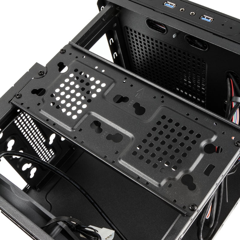 Kolink Satellite Mini-ITX- / Micro-ATX Cube - Black Kolink
