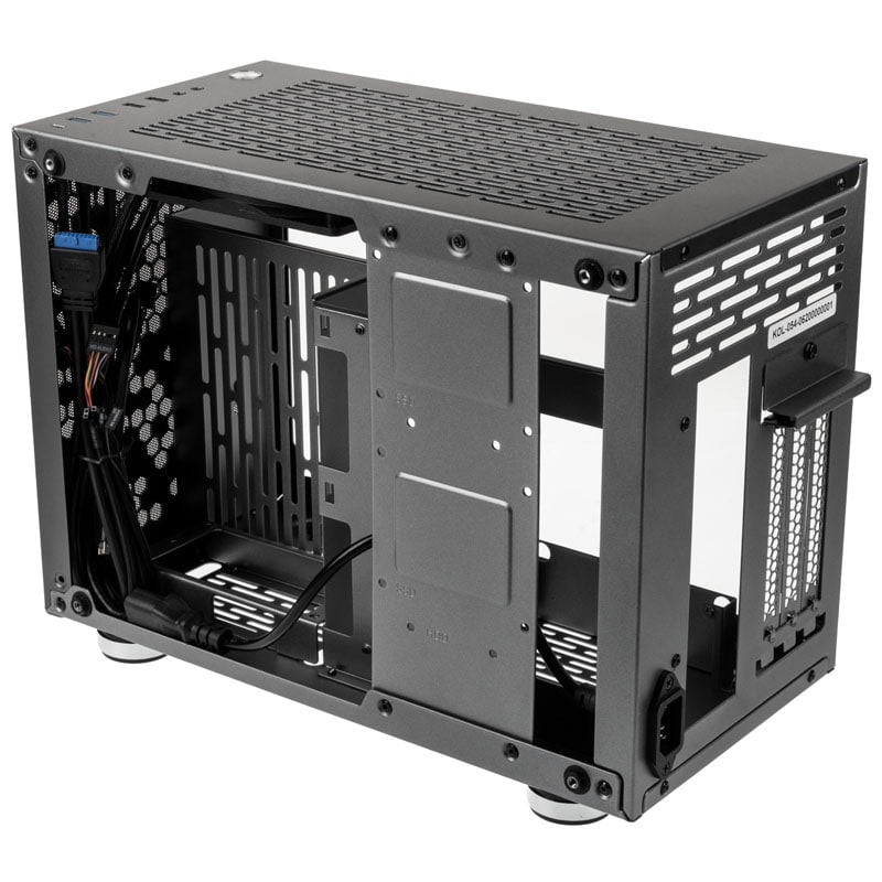 Kolink Rocket Heavy Aluminium Mini-ITX Case - Gunmetal Grey Kolink