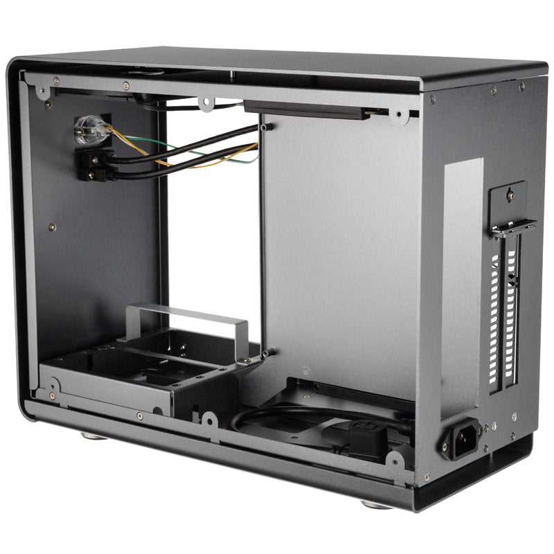 Kolink Rocket V2 Aluminium Mini-ITX Case - Titanium Grey Kolink