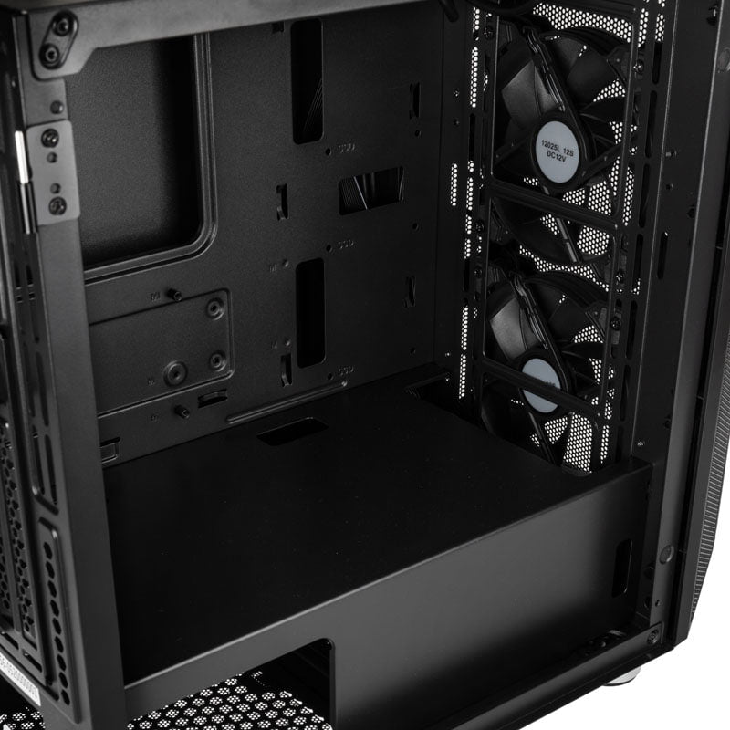 Kolink Citadel Mesh Micro-ATX Case - Black Kolink