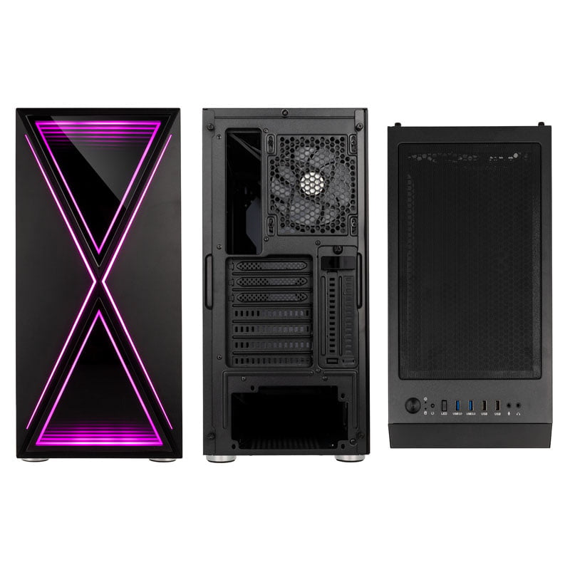 Kolink Void X ARGB Midi Tower Case - Black Kolink