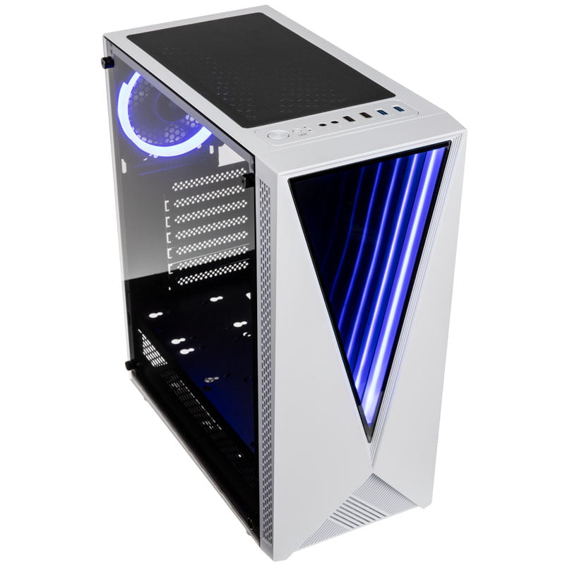 Kolink Void RGB Midi Tower - White, Window Kolink
