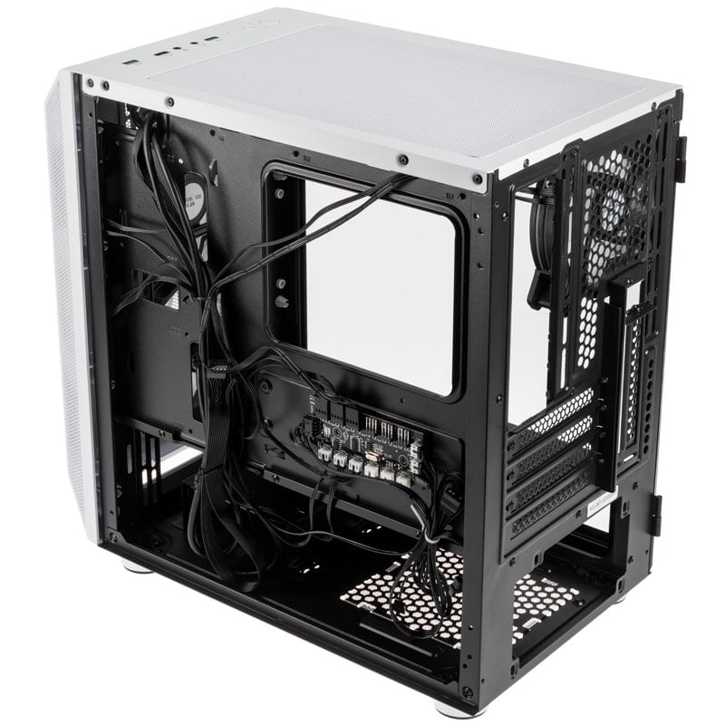 Kolink Citadel Mesh RGB Micro-ATX Case - White Kolink