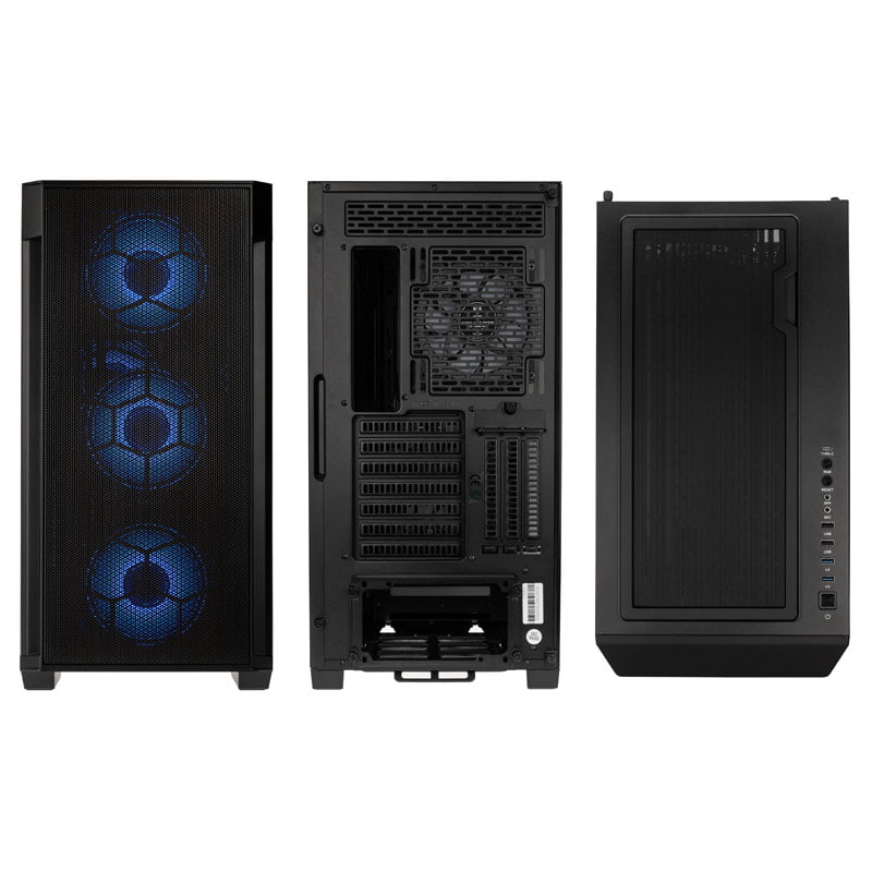 Kolink Observatory Z Mesh ARGB Midi Tower Case - Black Kolink