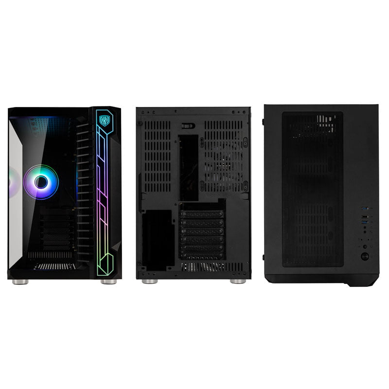 Kolink Unity Code X Midi-Tower ARGB Gaming Case-Black Window Kolink