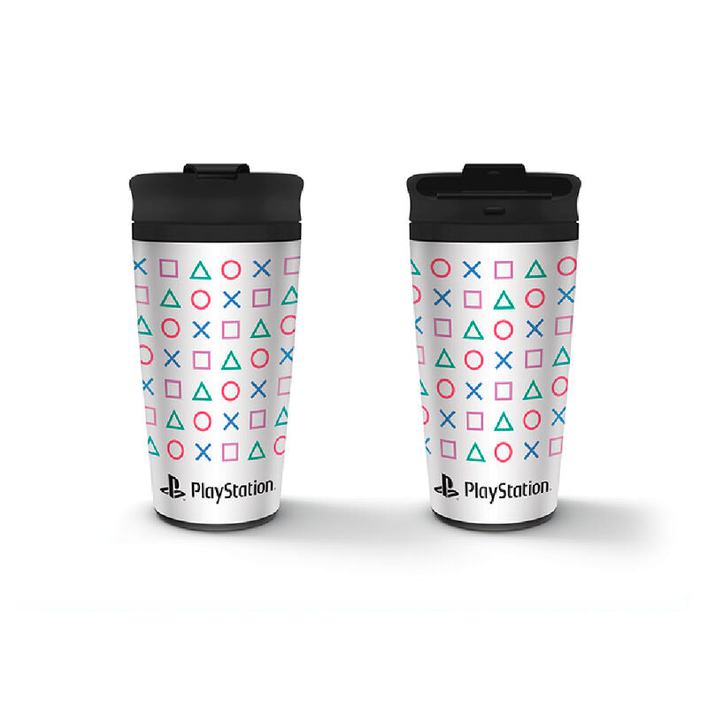 Playstation Shapes - Metallmugg