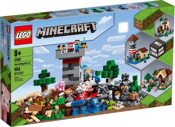 LEGO Minecraft - Crafting-boks 3.0 - Fri fragt over 899,- Geekd