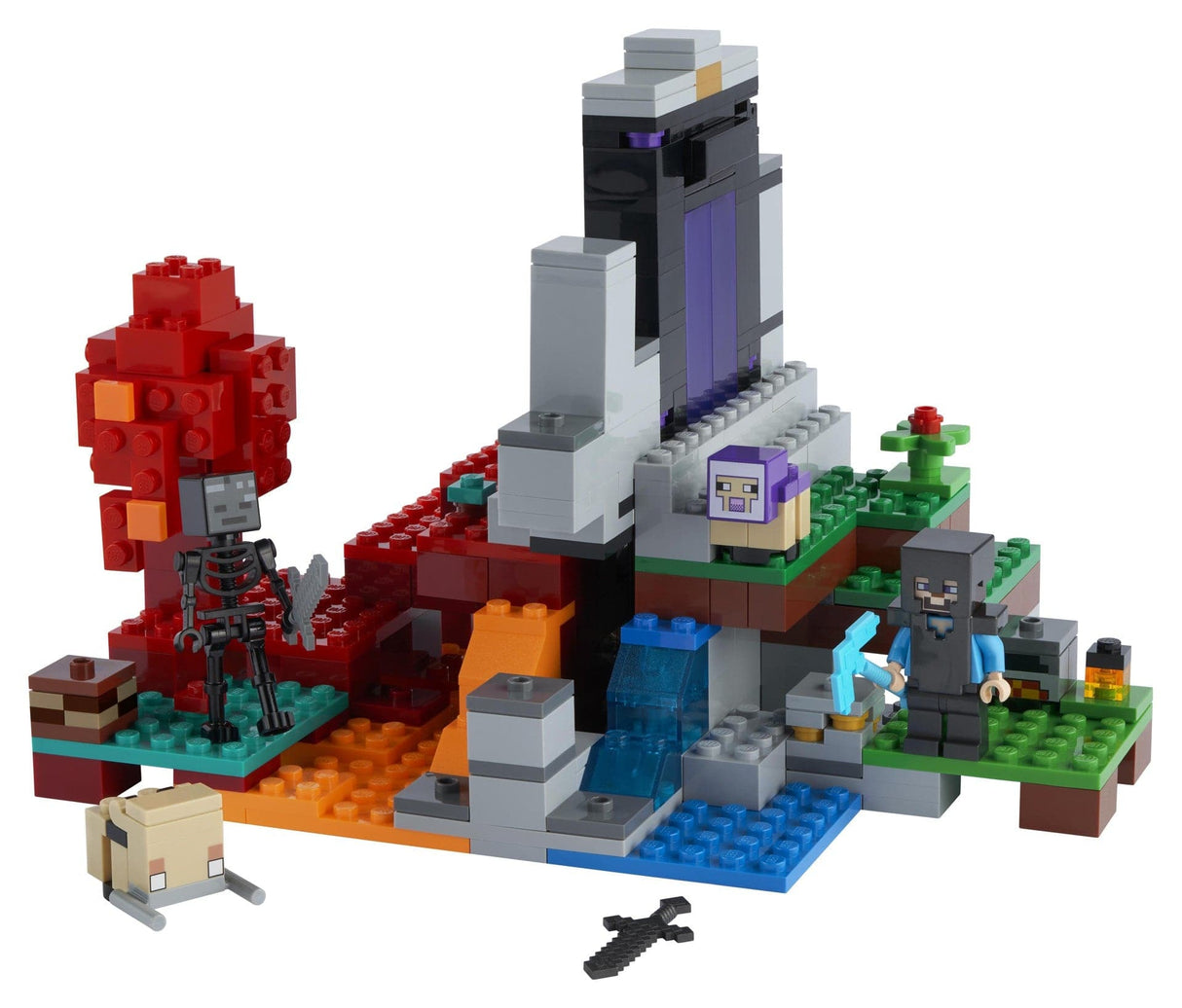 LEGO Minecraft - Den ødelagte portal (21172) Lego