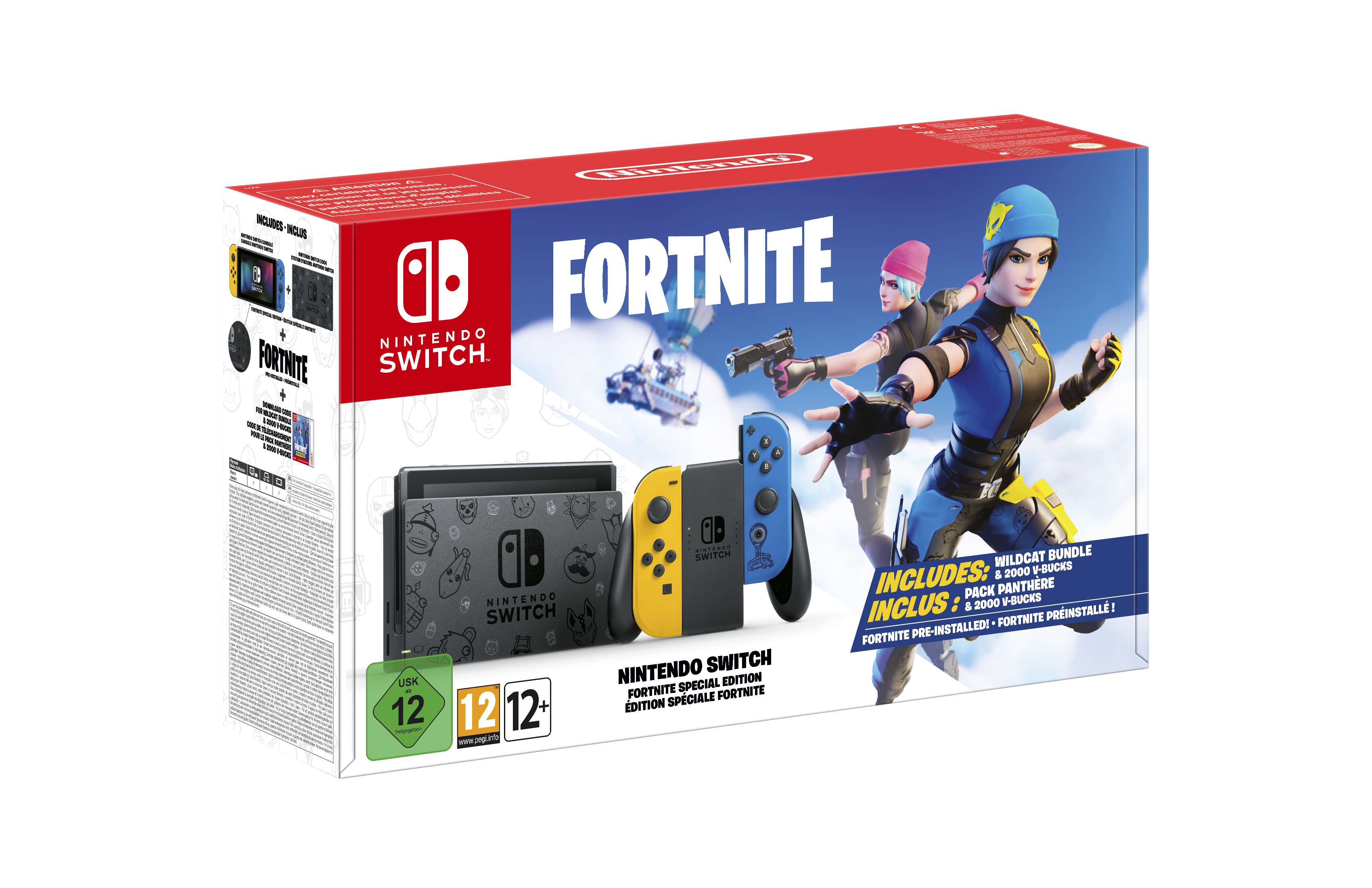Mægtig besværlige pære Nintendo Switch Console Fortnite Special Edition - Fri fragt over 899,- hos  Geekd