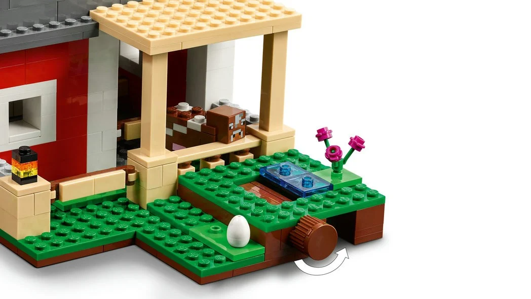 LEGO Minecraft - Den Røde Lade (21187) Lego