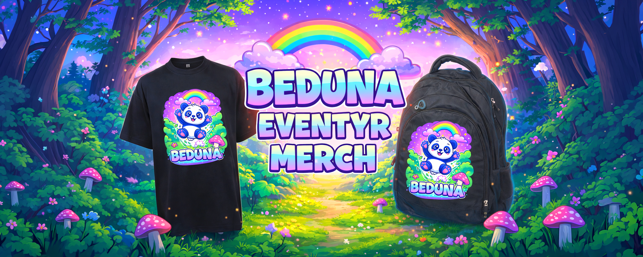 beduna eventyr merchandise geekd.dk