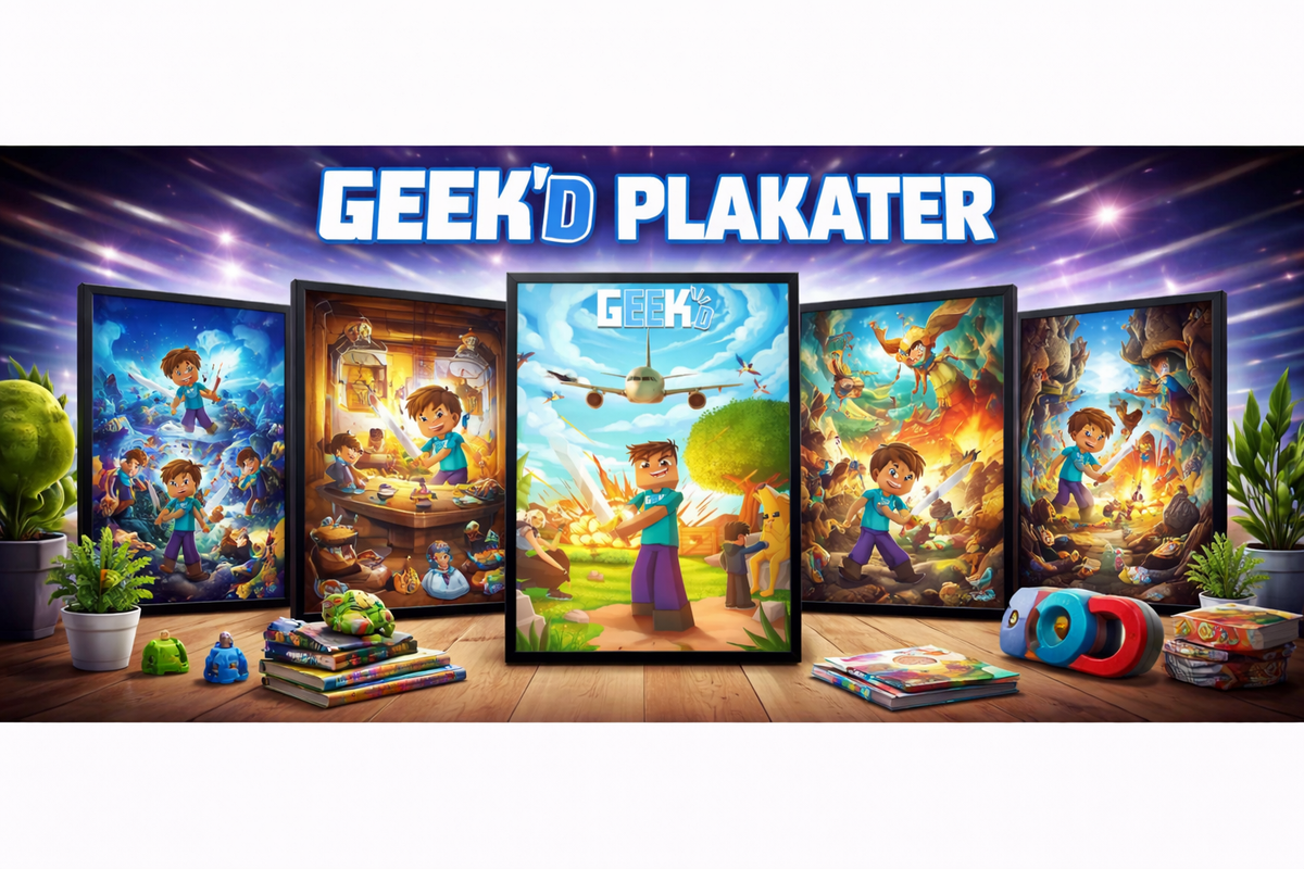 GEEKD plakater | Gaver og merch hos Geekd