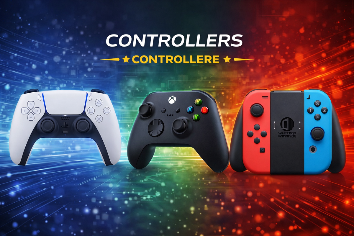 Køb Gaming Controllere hos Geekd - Optimal Præcision og Komfort