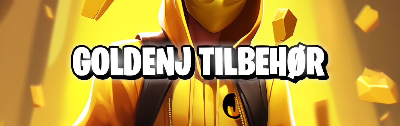 GoldenJ Tilbehør | Få det sejeste GoldenJ Merch!