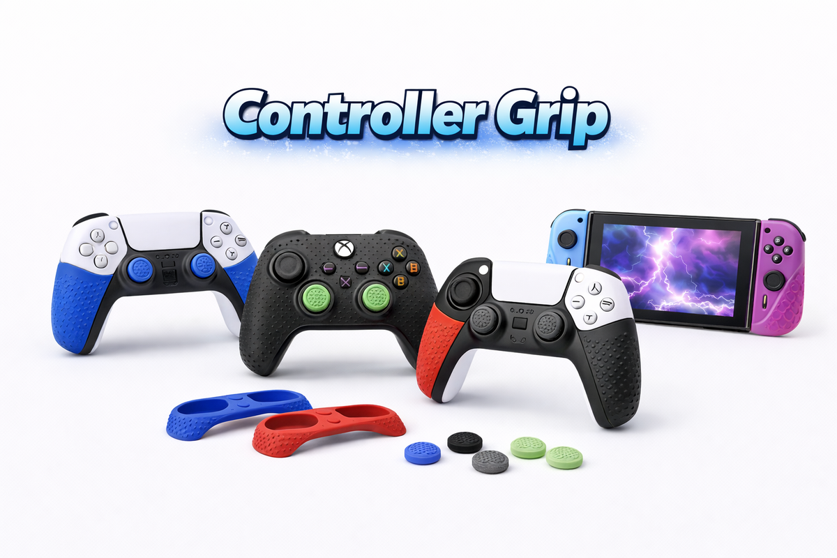 Gaming Controller Grips | Geekd - Forbedret Spiloplevelse og Komfort
