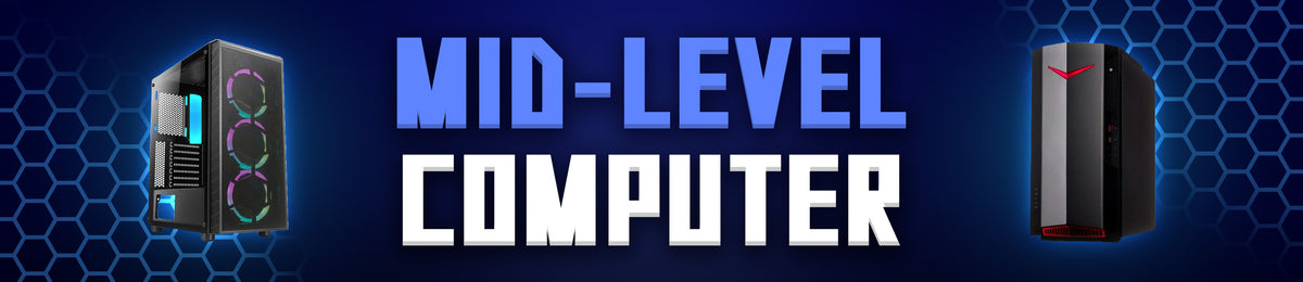 Mid level computere | Stort udvalg hos Geekd