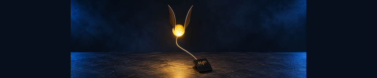 Harry Potter Det Gyldne Lyn Klip På Lampe
