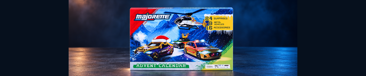 Majorette Mountain Rescue julekalender – 24 låger