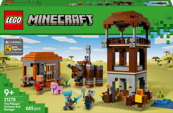 LEGO - Minecraft - Plyndrarens utpost och ödeläggare (21278)