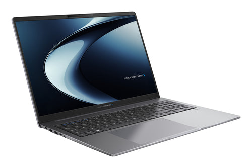 ASUS ExpertBook P5 G2 PM5606CGA-PL0085X Copilot+ PC – set skråt forfra; tastaturlayout illustrativt