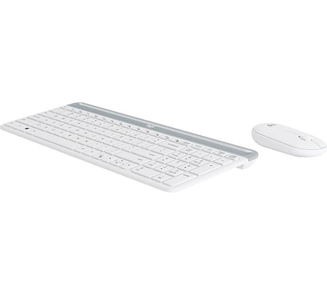 LOGITECH Slim Wireless Keyboard and Mouse Combo MK470 - OFFWHITE - NORDIC
