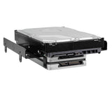 Sharkoon BayExtension Black - 5.25 to 4x2.5 / 2x2.5+1x3.5 Adapter Sharkoon