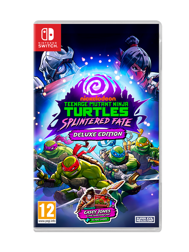 Teenage Mutant Ninja Turtles: Splintered Fate  (Deluxe Edition ) – Nintendo Switch – spilomslag