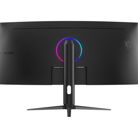 MSI MAG 342CQR E2 – 34″ gamingskærm, 3440 × 1440, 180 Hz – bagside