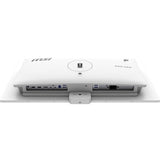 MSI PRO MAX 271UPXW12G – 26,5″ 4K QD-OLED-skærm, hvid – tilslutninger set nedefra